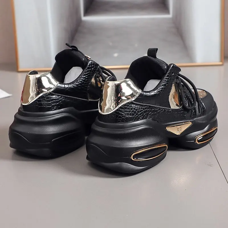 Women Sneakers Increased Designer Shoes Woman Golden Chunky Sneakers Fashion Dad Shoes Ladies Platform Women Shoes Footwear S159
Women Sneakers Increased Designer Shoes Woman Golden Chunky Sneakers Fashion Dad Shoes Ladies Platform Women Shoes Footwear S159