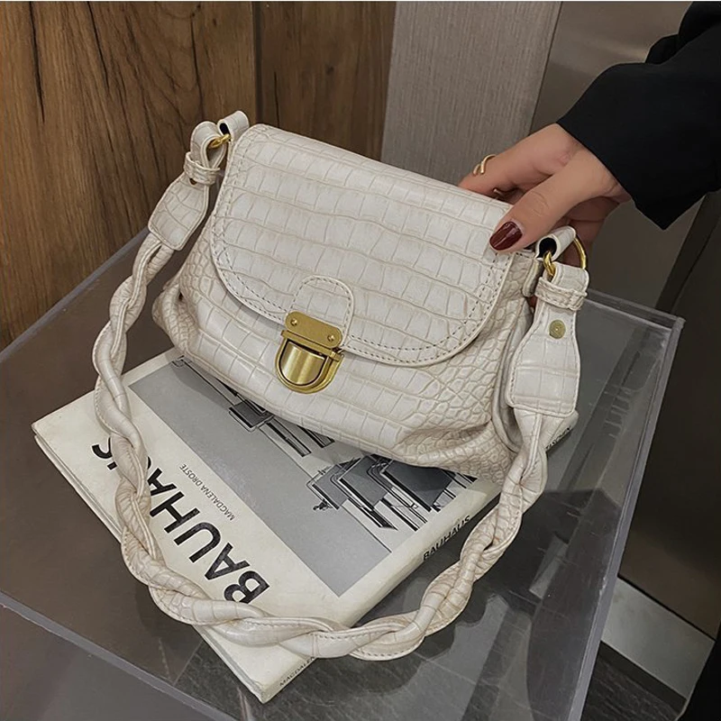 Crocodile Pattern Vintage Small Crossbody Bags for Women 2020 Winter Shoulder Bag Women's Luxury Trend Branded Hand Bag
Crocodile Pattern Vintage Small Crossbody Bags for Women 2020 Winter Shoulder Bag Women's Luxury Trend Branded Hand Bag