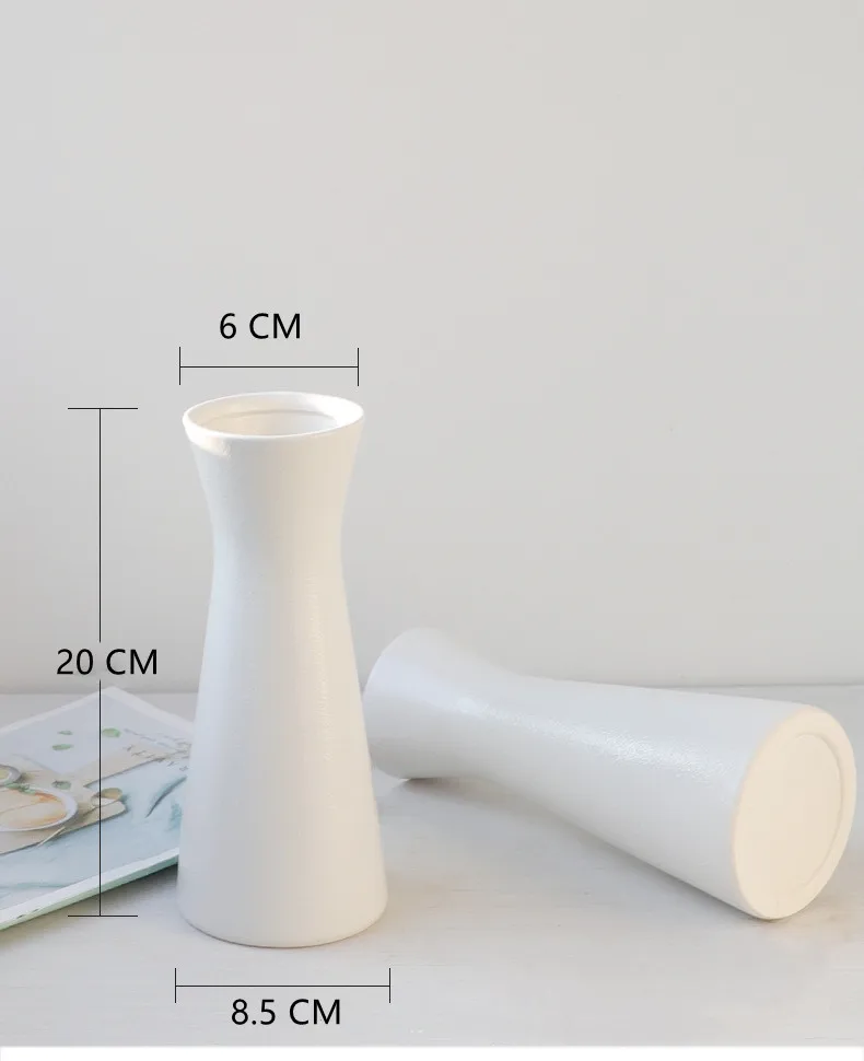 Nordic Home Decor Ceramic Vase Table Decoration Living Dining Room Vases Flower Vase Home Decoration Minimalism Trumpet Vase
Nordic Home Decor Ceramic Vase Table Decoration Living Dining Room Vases Flower Vase Home Decoration Minimalism Trumpet Vase