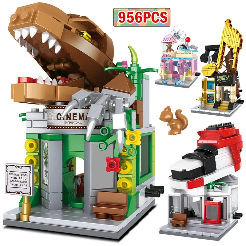 4 в 1, Детский конструктор «городская улица»
4 в 1, Детский конструктор «городская улица»