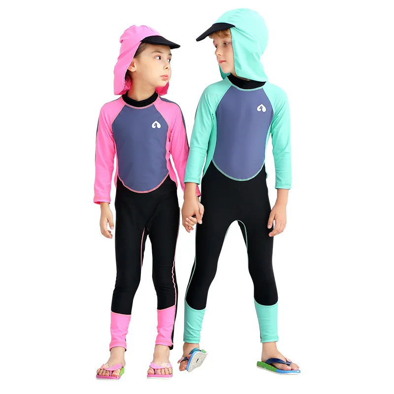 Wyoturn Baby Girls And Boys Swimwear Long Sleeved Summer swimsuit children Rush guards Navy UPF 50+ Children's One-Piece Suits
Wyoturn Baby Girls And Boys Swimwear Long Sleeved Summer swimsuit children Rush guards Navy UPF 50+ Children's One-Piece Suits