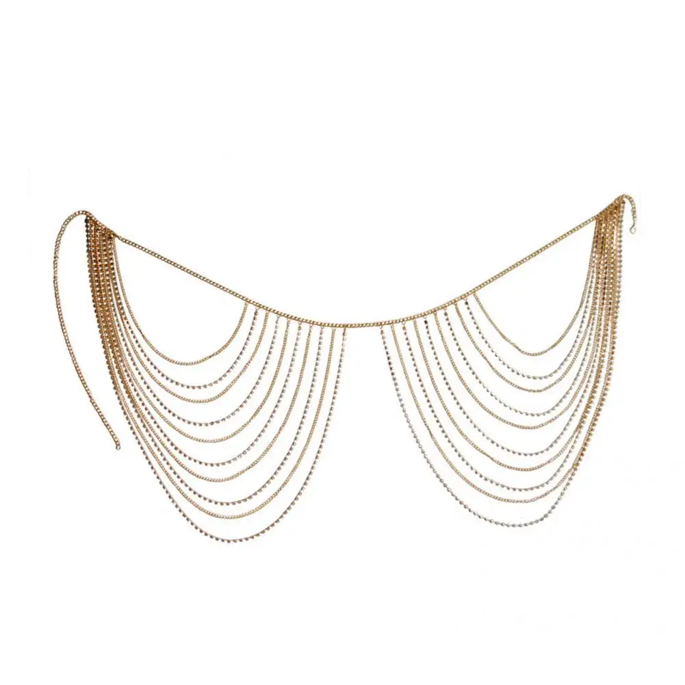 Waist Chain Decorative Rhinestone Layered Body Chain Body Jewelry Innovative Body Chain
Waist Chain Decorative Rhinestone Layered Body Chain Body Jewelry Innovative Body Chain
