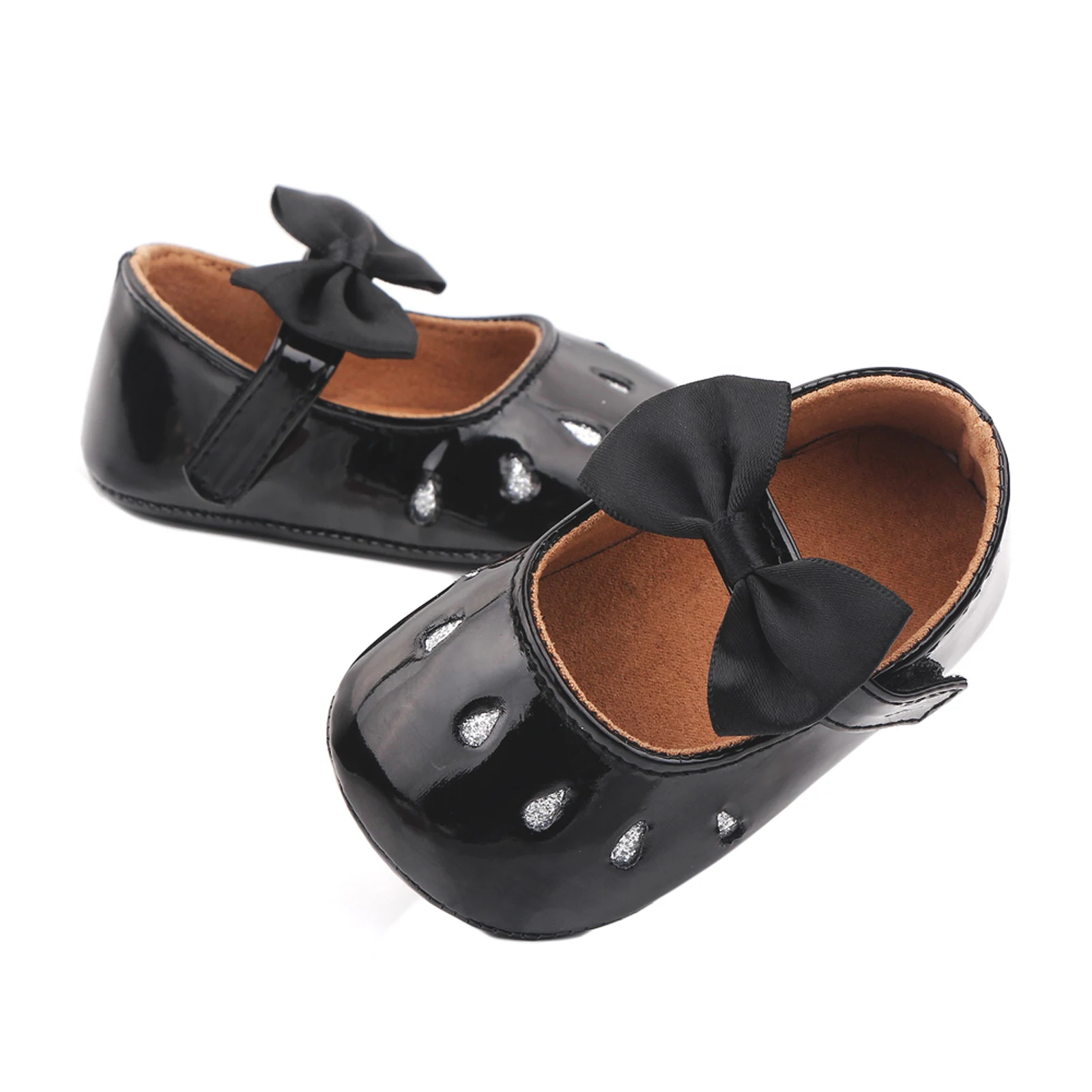 Cute Baby Girl Princess Shoes PU Leather Bowknot Flats Non-Slip Soft Sole First Walkers
Cute Baby Girl Princess Shoes PU Leather Bowknot Flats Non-Slip Soft Sole First Walkers