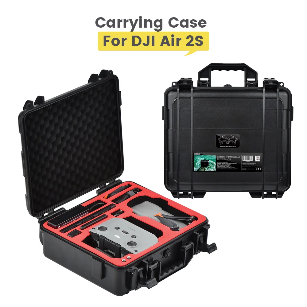 DJI Air 2S Hard Shell Storage Carrying Case ABS Waterproof Box Suitcase Explosion-proof Bag For Mavic Air 2/2S Drone Accessories
DJI Air 2S Hard Shell Storage Carrying Case ABS Waterproof Box Suitcase Explosion-proof Bag For Mavic Air 2/2S Drone Accessories
