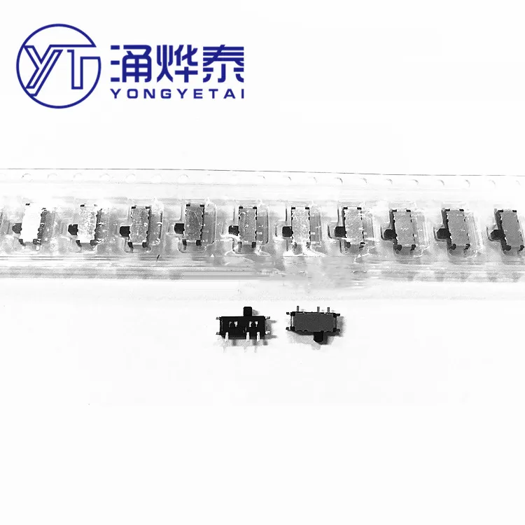 

YYT 10PCS Toggle slide switch SSSS811101 Universal MP3 MP4 switch