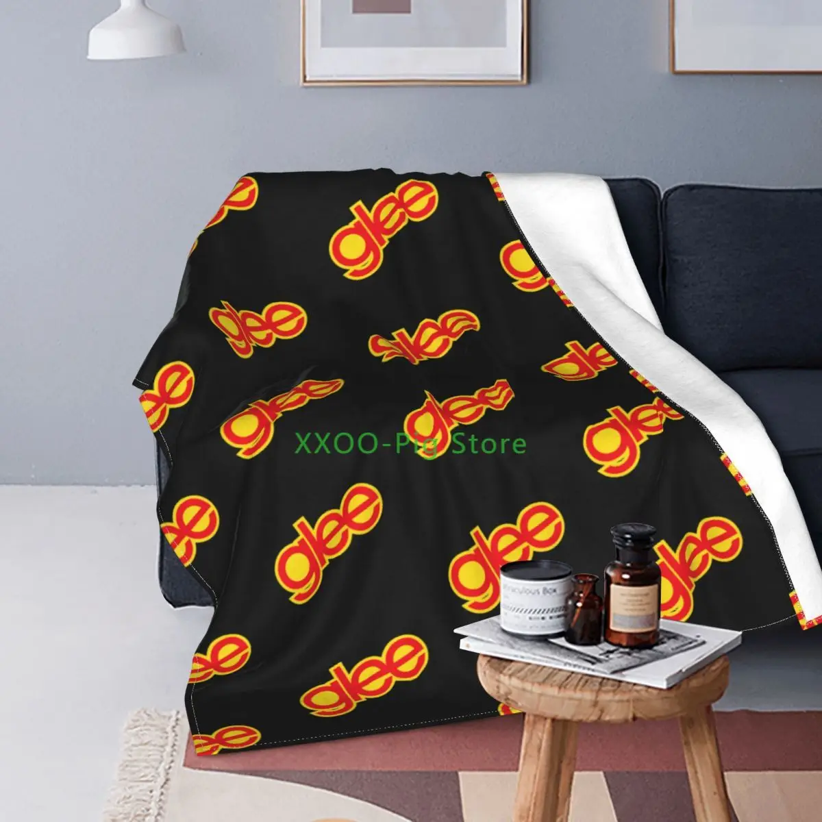 A Glee Lettering Blanket Velvet Autumn/Winter Rachel Berry Portable Super Soft Throw Blankets for Bed Office Plush Thin Quilt 
A Glee Lettering Blanket Velvet Autumn/Winter Rachel Berry Portable Super Soft Throw Blankets for Bed Office Plush Thin Quilt