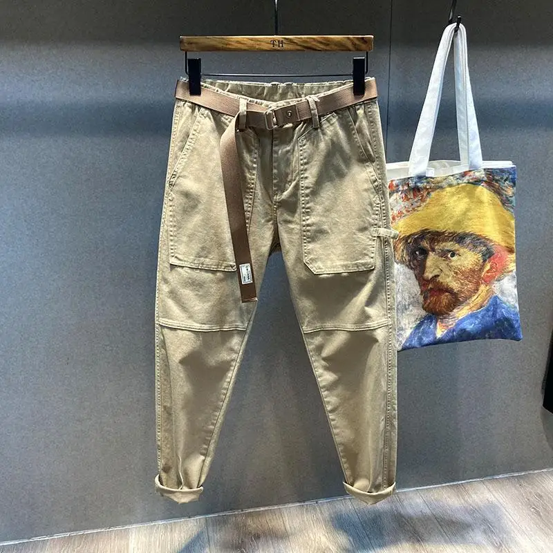 2021 Spring Autumn Cargo Pants Men Hip Hop Streetwear Jogger Pant Fashion Trousers Casual Joggers Sweatpants Straight Pants F168
2021 Spring Autumn Cargo Pants Men Hip Hop Streetwear Jogger Pant Fashion Trousers Casual Joggers Sweatpants Straight Pants F168