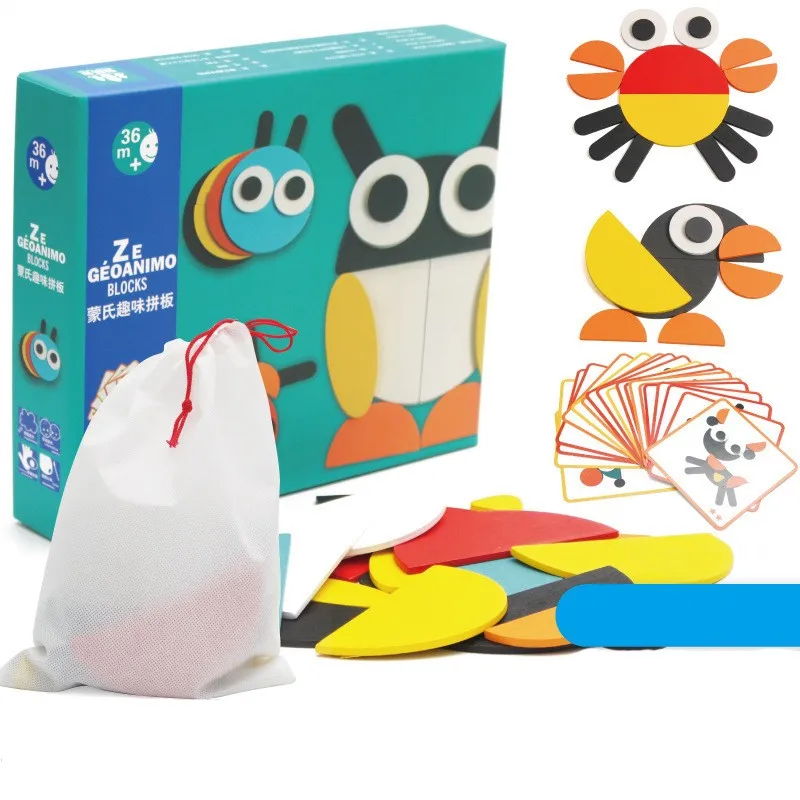 Animal Wooden Board Set Colorful Children's Educational Wooden Toys Learning Toys Early Education Intellectual Puzzle Board
Animal Wooden Board Set Colorful Children's Educational Wooden Toys Learning Toys Early Education Intellectual Puzzle Board