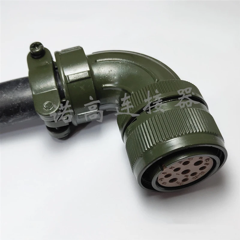 MS3108B 20-18S Aviation Plug Connector Jack Military Servo Motor Cable Power Connecting Socket Elbow Connection 9Pin Army Green
MS3108B 20-18S Aviation Plug Connector Jack Military Servo Motor Cable Power Connecting Socket Elbow Connection 9Pin Army Green