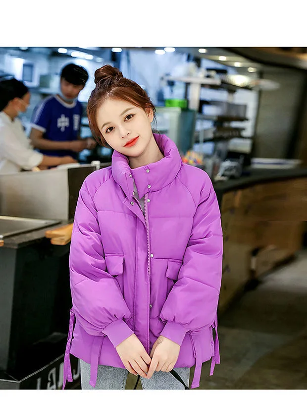 New Women Parkas Winter Thick Warm Jacket Coats Stand-up Collar Female Short Down Cotton Coats Thicken Loose cold Outwear
New Women Parkas Winter Thick Warm Jacket Coats Stand-up Collar Female Short Down Cotton Coats Thicken Loose cold Outwear