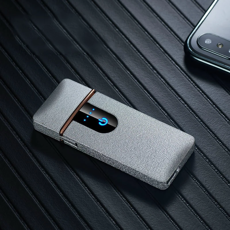 New Touch Sensor electric Lighter Fingerprint Sensor USB rechargeable Portable Windproof cool lighters smoking accessories
New Touch Sensor electric Lighter Fingerprint Sensor USB rechargeable Portable Windproof cool lighters smoking accessories