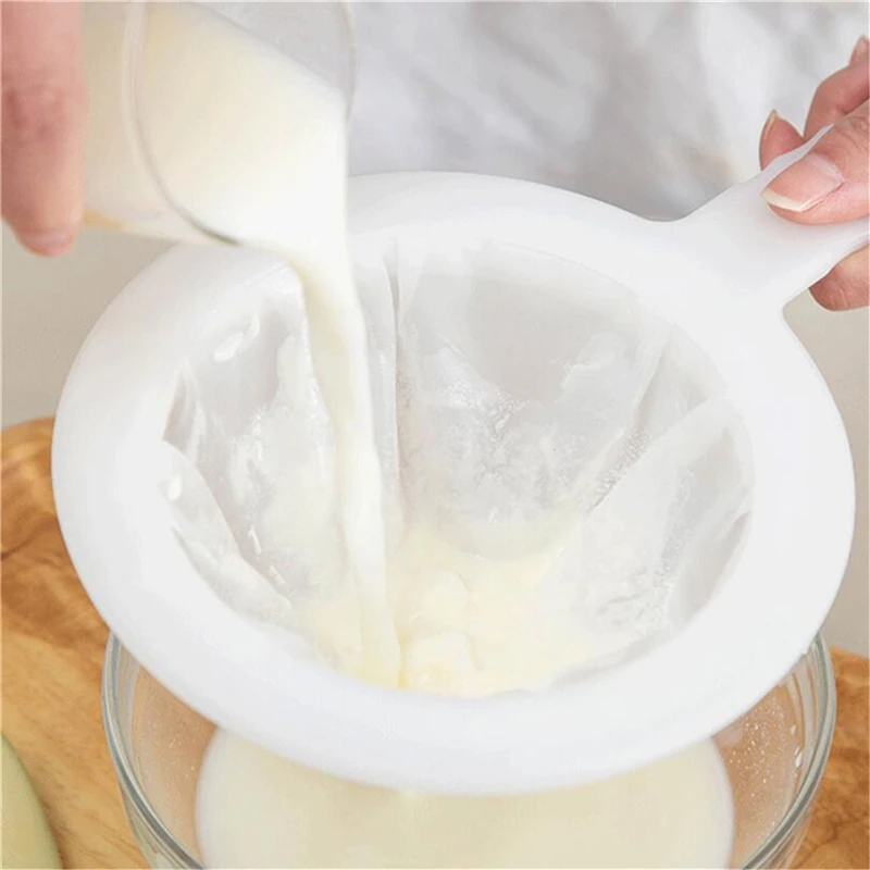Super Fine Strainer Mesh Sieve Filter Reusable With Handle For Honey Juice Tea Soy Milk Coffee Filter Hand-held Kitchen Filter
Super Fine Strainer Mesh Sieve Filter Reusable With Handle For Honey Juice Tea Soy Milk Coffee Filter Hand-held Kitchen Filter