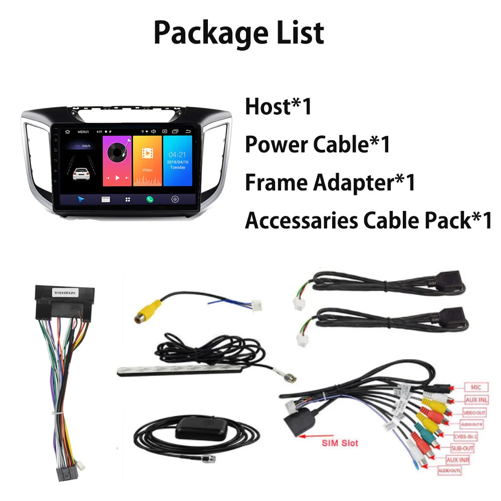 Android 10.0 Car Radio Multimedia Video Player For Hyundai Creta ix25 2014 2015 2016 2017 2018 Navigation GPS 2DIN 2GB+32GB USB
Android 10.0 Car Radio Multimedia Video Player For Hyundai Creta ix25 2014 2015 2016 2017 2018 Navigation GPS 2DIN 2GB+32GB USB