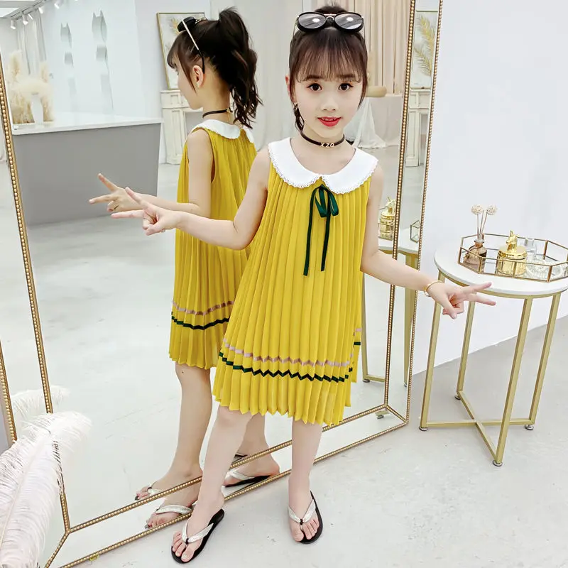 2021 Summer Baby Girl Dress Fashion Kids Clothes for Girl Princess Dresses Toddler Clothing Sleeveless Party Birthday Dress J51 
2021 Summer Baby Girl Dress Fashion Kids Clothes for Girl Princess Dresses Toddler Clothing Sleeveless Party Birthday Dress J51