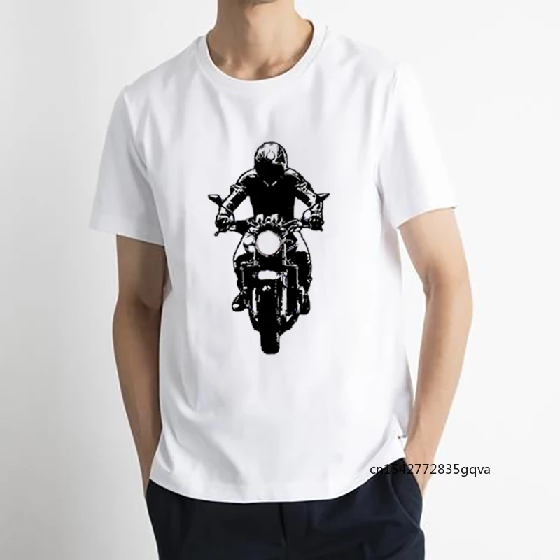 Summer Fashion Men Short Sleeve Motorcycle Print White Graphic T-Shirt Moto Vintage O-Neck Tops Cool Male Tees
Summer Fashion Men Short Sleeve Motorcycle Print White Graphic T-Shirt Moto Vintage O-Neck Tops Cool Male Tees