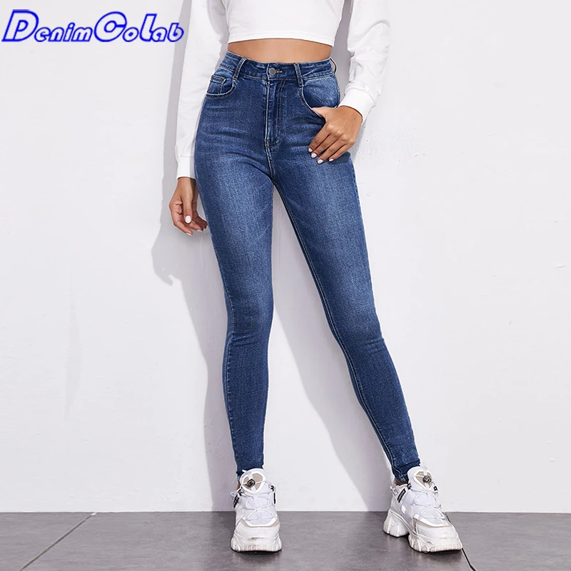 DenimColab High Waist Elastic Classic Denim Pants Women High Quality Skinny Jeans Pencil Pants Casual Stretch Office Lady Jeans
DenimColab High Waist Elastic Classic Denim Pants Women High Quality Skinny Jeans Pencil Pants Casual Stretch Office Lady Jeans