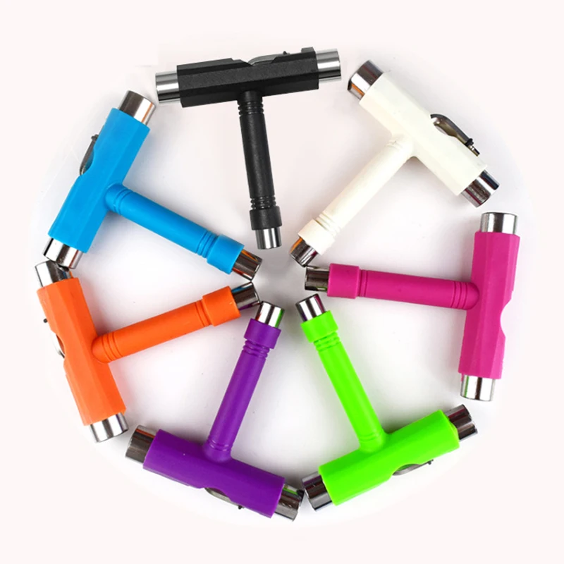 Socket Wrench Skate Tool All-In-One Multifunctional T/Y Tool To Repair Or Tighten Skateboards 100*110mm
Socket Wrench Skate Tool All-In-One Multifunctional T/Y Tool To Repair Or Tighten Skateboards 100*110mm