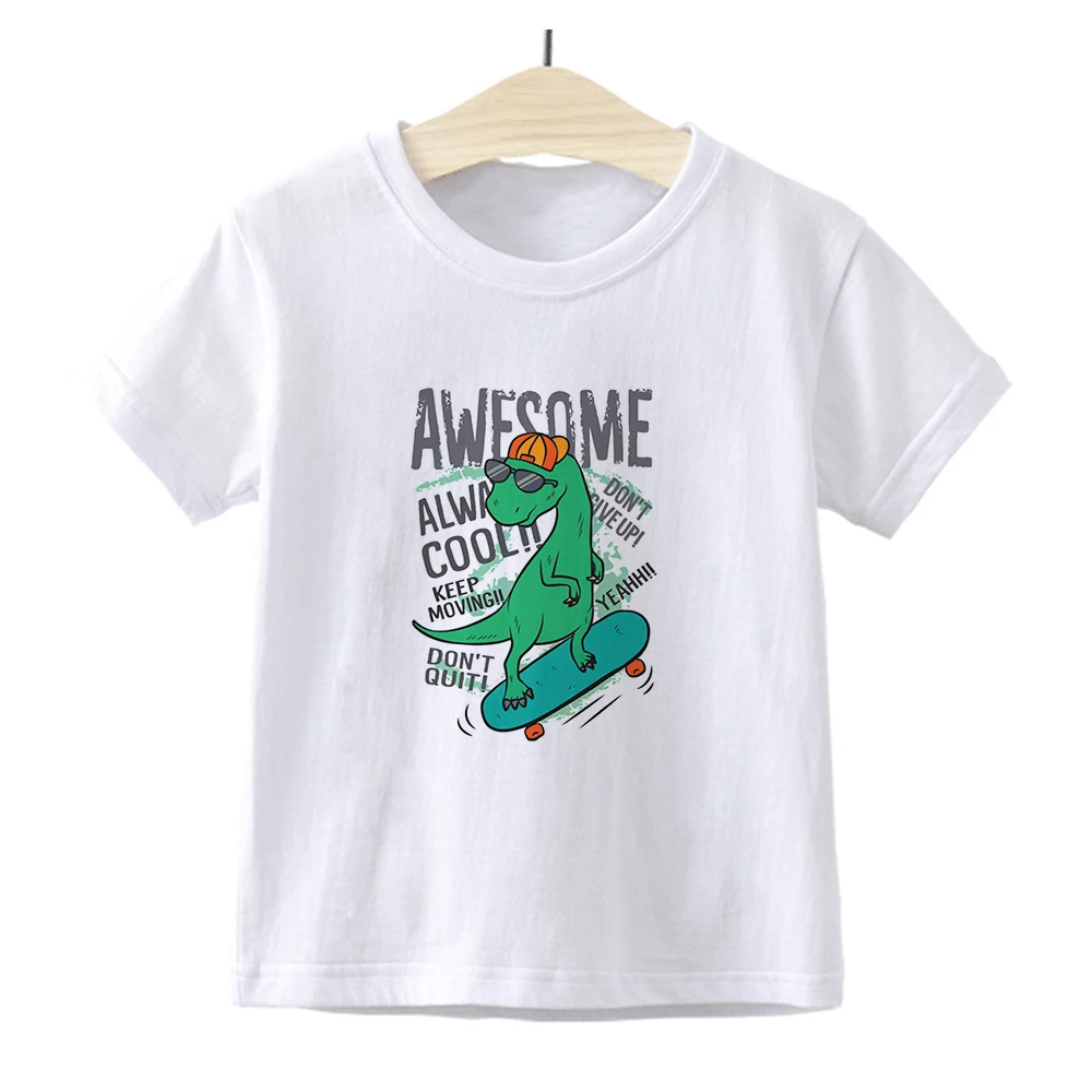 Hipster Cool Boys Clothing Street Vogue Dinosaur Printed Kids T-shirts Summer Cozy Soft Baby Child T-shirt Korean Style Camiseta
Hipster Cool Boys Clothing Street Vogue Dinosaur Printed Kids T-shirts Summer Cozy Soft Baby Child T-shirt Korean Style Camiseta