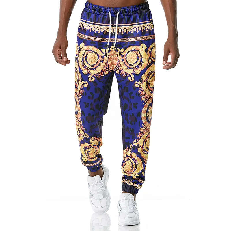 Mens Luxury Royal Floral Print Joggers Men Casual Pants Sports Sweatpants Men Harajuku Hip Hop Streetwear Trousers Jogging Pants
Mens Luxury Royal Floral Print Joggers Men Casual Pants Sports Sweatpants Men Harajuku Hip Hop Streetwear Trousers Jogging Pants