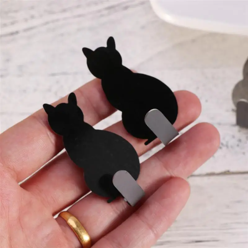 8pcs Home Decorative Hooks Cat Shaped Nail Free Hooks Adhesive Towel Key Hanger Coat Wall Mounted Hooks Decoration Hook
8pcs Home Decorative Hooks Cat Shaped Nail Free Hooks Adhesive Towel Key Hanger Coat Wall Mounted Hooks Decoration Hook