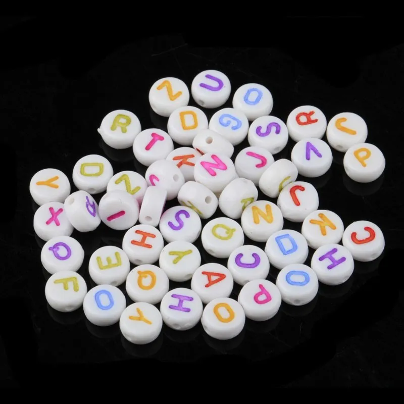 150PCs Spacer Alphabet Acrylic Beads With Letters Carved Round Colorful For Jewelry Making Wholesale DIY Bracelet Accessories
150PCs Spacer Alphabet Acrylic Beads With Letters Carved Round Colorful For Jewelry Making Wholesale DIY Bracelet Accessories