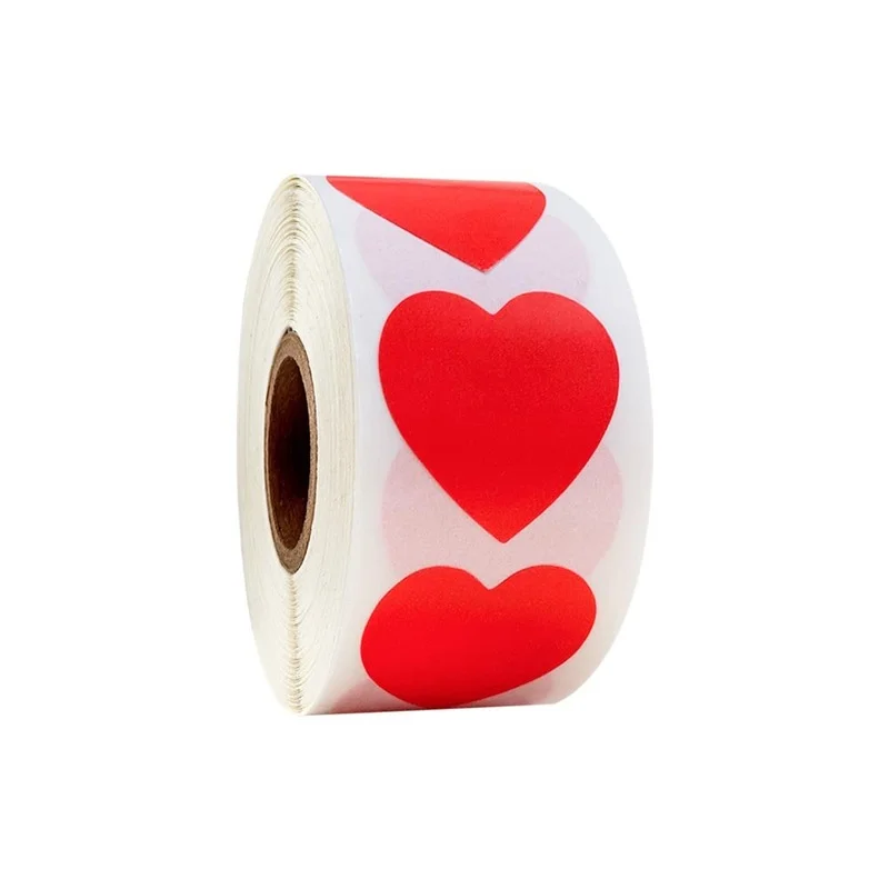 500 Pcs/roll Colorful Heart Shaped Stickers 1inch Love Stickers for School Gift Stickers for Boys and Girls Cute Toys Stickers
500 Pcs/roll Colorful Heart Shaped Stickers 1inch Love Stickers for School Gift Stickers for Boys and Girls Cute Toys Stickers