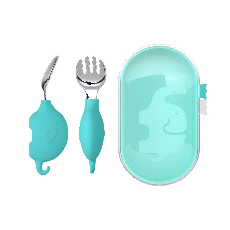Cute Baby Training Tableware Set Children Utensil Stainless Steel Toddler Dinnerware Infant Food Feeding Short Handle Spoon Fork
Cute Baby Training Tableware Set Children Utensil Stainless Steel Toddler Dinnerware Infant Food Feeding Short Handle Spoon Fork