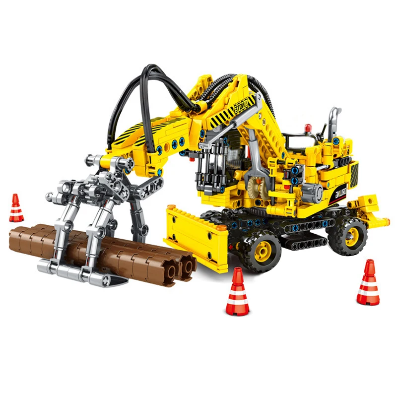 715Pcs Science and Technic Educational Building Blocks Toys For Kids DIY Birthday Present 2 Changes Crane Truck Vehicle Models
715Pcs Science and Technic Educational Building Blocks Toys For Kids DIY Birthday Present 2 Changes Crane Truck Vehicle Models