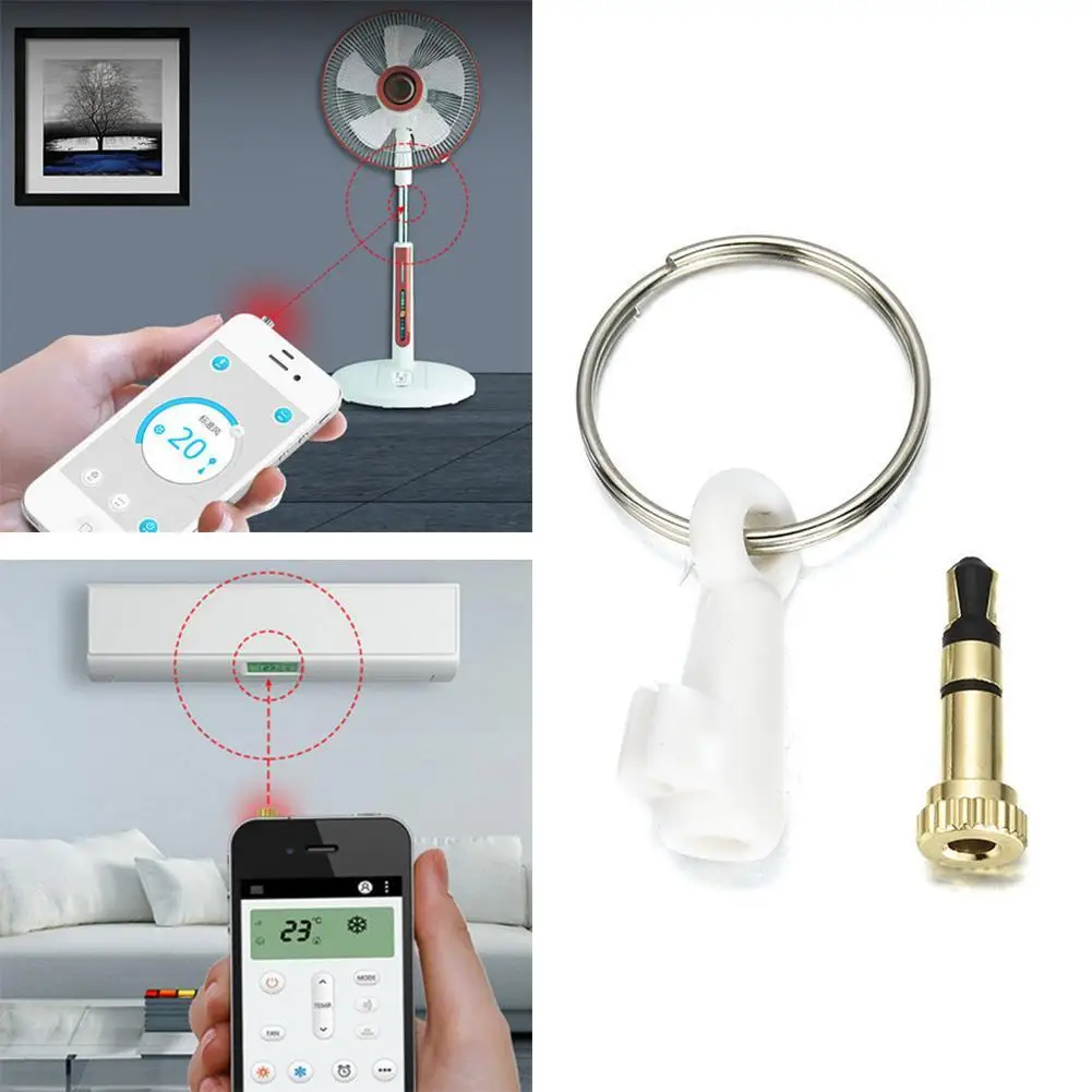 3.5mm Jack Port Infrared Wireless Universal Remote Control Plug for Smart Phones
3.5mm Jack Port Infrared Wireless Universal Remote Control Plug for Smart Phones