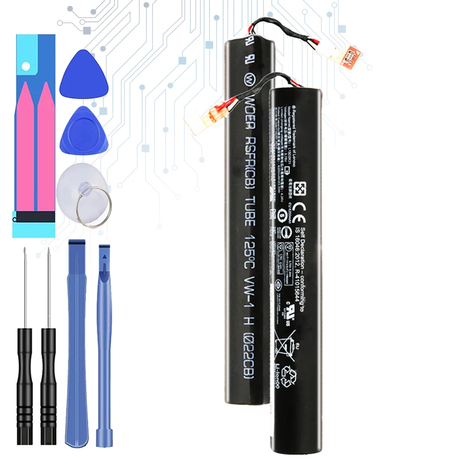 L15D2K31 Tablet Battery 6200mAh For Lenovo Yoga 3-850M Yt3-850F YT3-850 YT3-850M YT3-850L Series Tablet PC
L15D2K31 Tablet Battery 6200mAh For Lenovo Yoga 3-850M Yt3-850F YT3-850 YT3-850M YT3-850L Series Tablet PC