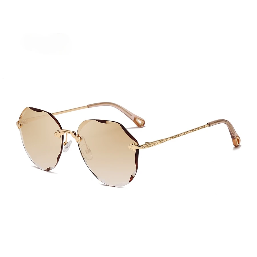 Sunglasses For Women ladies Rimless Diamond cutting Lens Brand Designer Ocean Shades Vintage Sun Glasses AE0637
Sunglasses For Women ladies Rimless Diamond cutting Lens Brand Designer Ocean Shades Vintage Sun Glasses AE0637