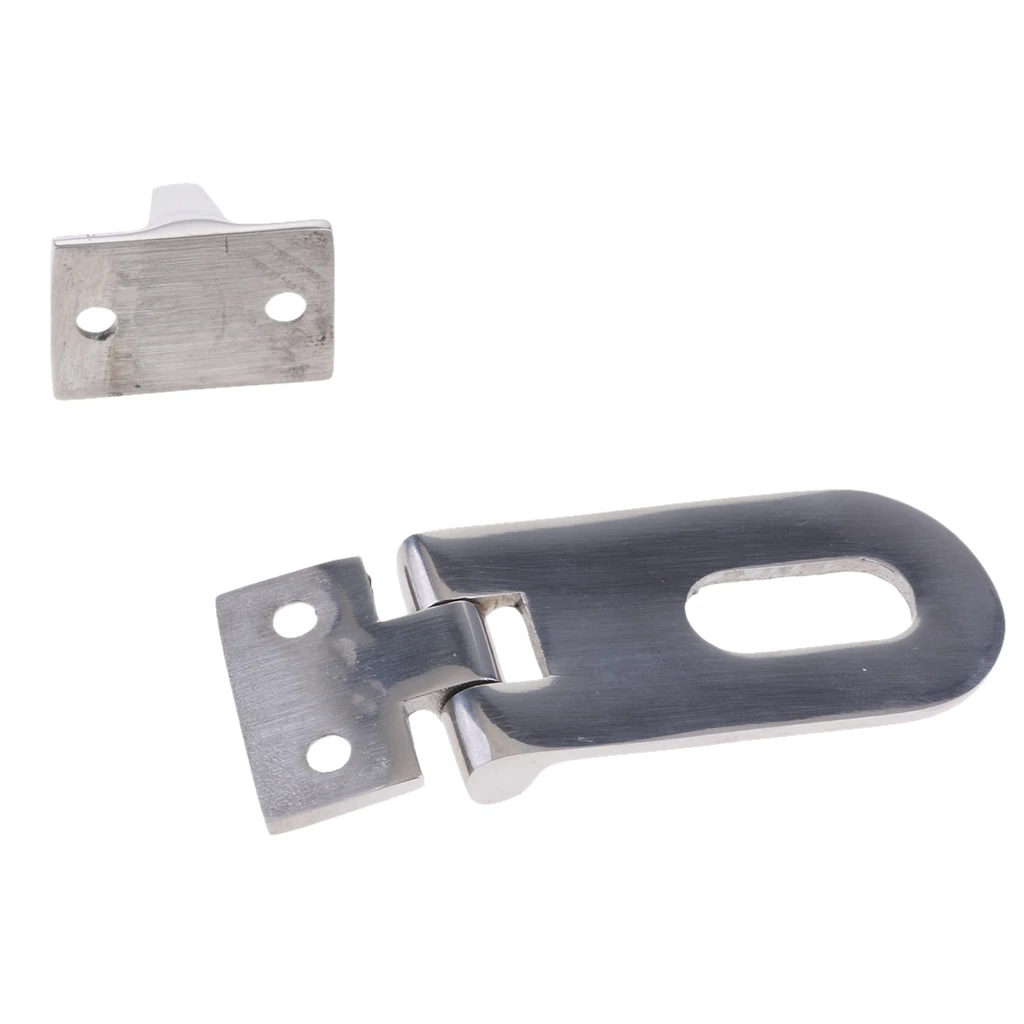 2pcs 316 Stainless Steel Padlock Hasp Lock Hatch Gate Cabinet Door Clasp Latch for Boats RV Yacht
2pcs 316 Stainless Steel Padlock Hasp Lock Hatch Gate Cabinet Door Clasp Latch for Boats RV Yacht