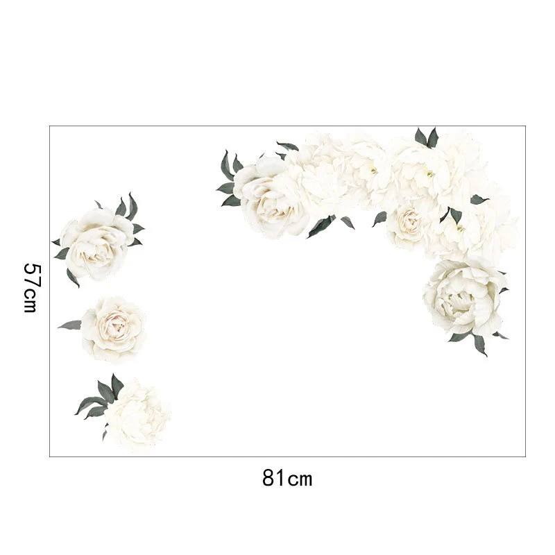 Adhesive Wall Sticker Peony Flower Decals Display Covering Flat Surfaces Home Living Room Background Decor Sticky
Adhesive Wall Sticker Peony Flower Decals Display Covering Flat Surfaces Home Living Room Background Decor Sticky