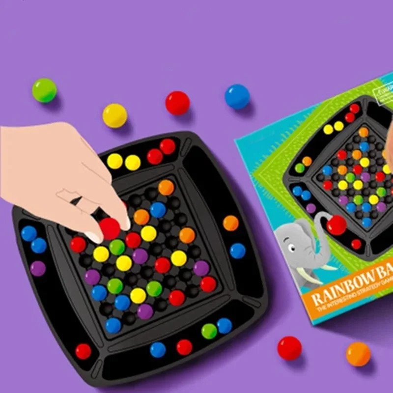 Rainbow Ball Elimination Game Rainbow Puzzle Magic Chess Toy Set for Kid Adult THJ99
Rainbow Ball Elimination Game Rainbow Puzzle Magic Chess Toy Set for Kid Adult THJ99