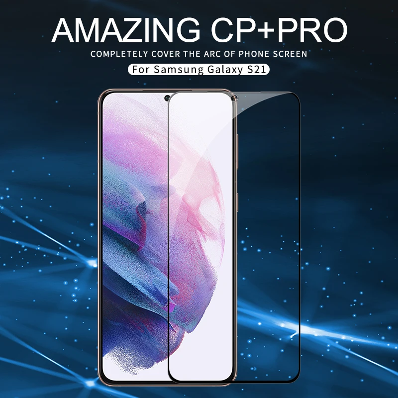 Закаленное стекло NILLKIN CP + PRO для Samsung Galaxy S21 с полным покрытием и защитой от взрывов
Закаленное стекло NILLKIN CP + PRO для Samsung Galaxy S21 с полным покрытием и защитой от взрывов