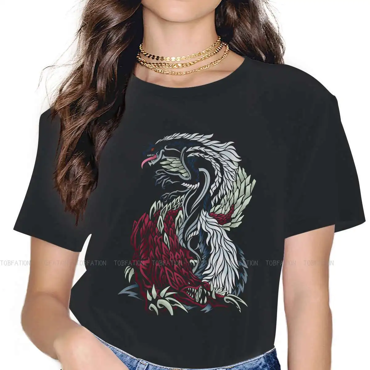 Obi Kadachi Odogaron Women Clothing Monster Hunter Game Female Tshirts Vintage Gothic Loose Tops Tee Kawaii Girls Streetwear
Obi Kadachi Odogaron Women Clothing Monster Hunter Game Female Tshirts Vintage Gothic Loose Tops Tee Kawaii Girls Streetwear