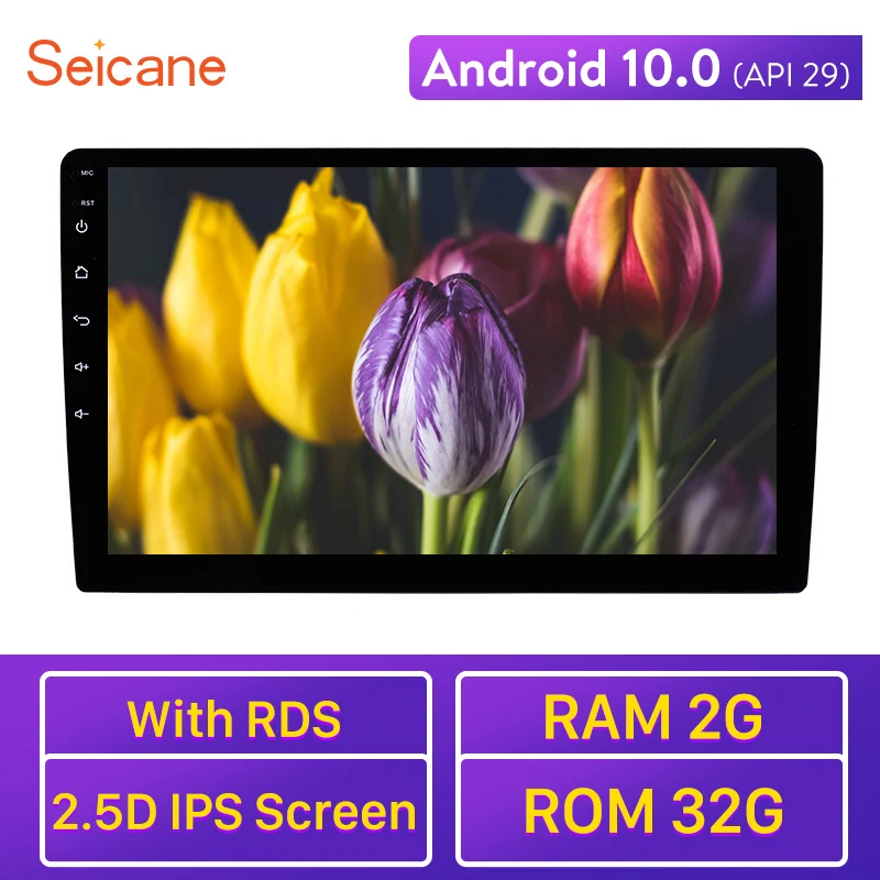 Seicane Android 10.0 9inch 2DIN Universal Car Radio GPS Navigation Head Unit Player Quad Core Support Steering Wheel Control
Seicane Android 10.0 9inch 2DIN Universal Car Radio GPS Navigation Head Unit Player Quad Core Support Steering Wheel Control