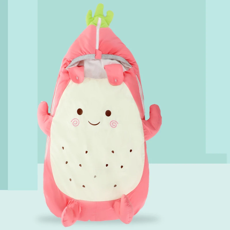 Baby Sleeping Bag Cute Cartoon animal Babies Sleep Bag Soft Thick Blanket rabbit and duck Baby Newborn Infant Kids Warm Swaddle