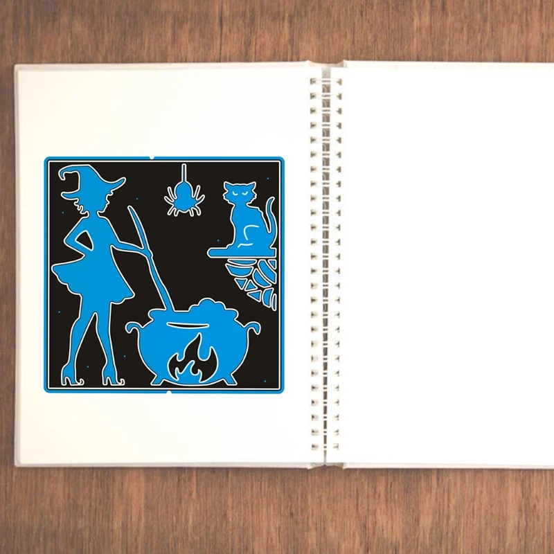 Halloween Cat Witch Metal Cutting Dies Stencil Scrapbooking DIY Album Stamp Paper Card Mold Embossing Decoration Craft
Halloween Cat Witch Metal Cutting Dies Stencil Scrapbooking DIY Album Stamp Paper Card Mold Embossing Decoration Craft