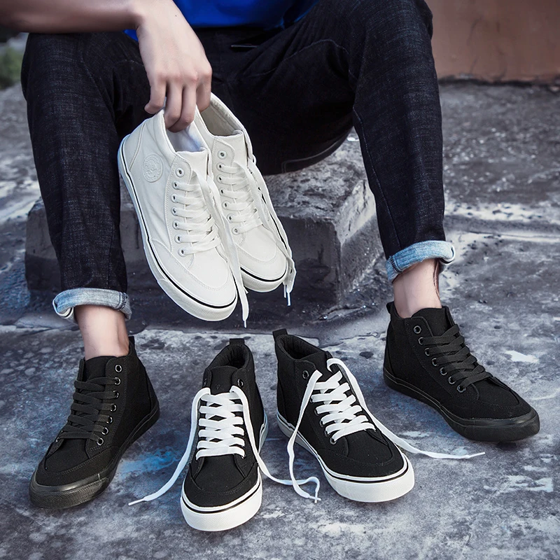 Designer brand men's shoes 2021 new men's black and white vulcanized canvas shoes comfortable casual shoes flat wear-resistant
Designer brand men's shoes 2021 new men's black and white vulcanized canvas shoes comfortable casual shoes flat wear-resistant