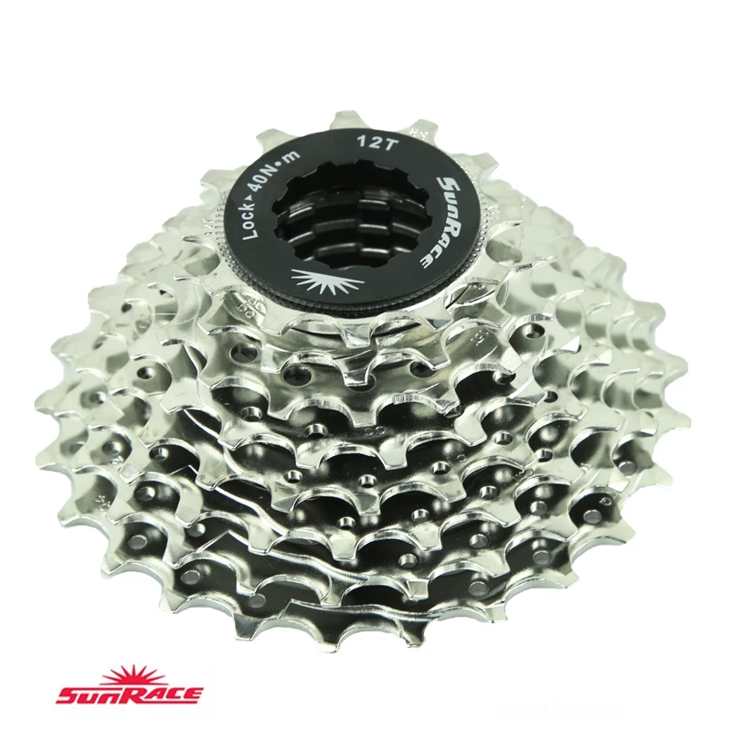 Free Shipping SUNRACE 8 Speed Cassette Sprocket Road Bicycle Freewheel 12-25T Chromium Molybdenum Steel Bike Parts
Free Shipping SUNRACE 8 Speed Cassette Sprocket Road Bicycle Freewheel 12-25T Chromium Molybdenum Steel Bike Parts