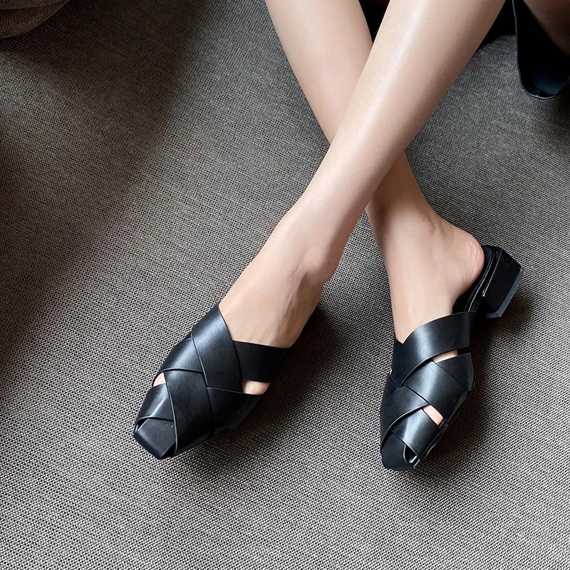 Classic Design med Heels shoes For Women Fashion Cross Tied Female Slippers Newest Summer Casual House Shoes Woman
Classic Design med Heels shoes For Women Fashion Cross Tied Female Slippers Newest Summer Casual House Shoes Woman