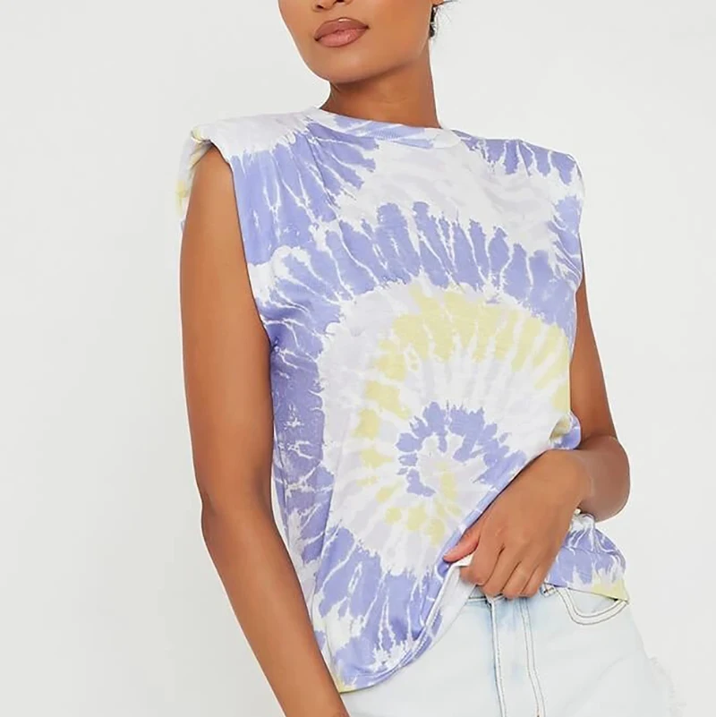 Printed sleeveless T-shirt women's autumn and winter 2021 new fashion all-match personality blouse women's daily wear charming
Printed sleeveless T-shirt women's autumn and winter 2021 new fashion all-match personality blouse women's daily wear charming