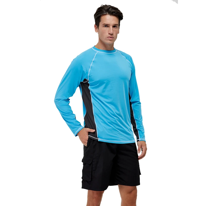 Men's UPF 50+ UV Sun Protection Shirts Polyester Swim Rashguard Outdoor Long Sleeve Cloth US Size
Men's UPF 50+ UV Sun Protection Shirts Polyester Swim Rashguard Outdoor Long Sleeve Cloth US Size