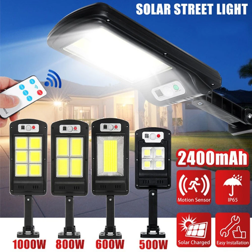 2/4pcs/Pack 128 COB Solar Street Lights Smart PIR Motion Sensor Remote Control IP65 Waterproof Outdoor Lamp Garden Wall Light
2/4pcs/Pack 128 COB Solar Street Lights Smart PIR Motion Sensor Remote Control IP65 Waterproof Outdoor Lamp Garden Wall Light
