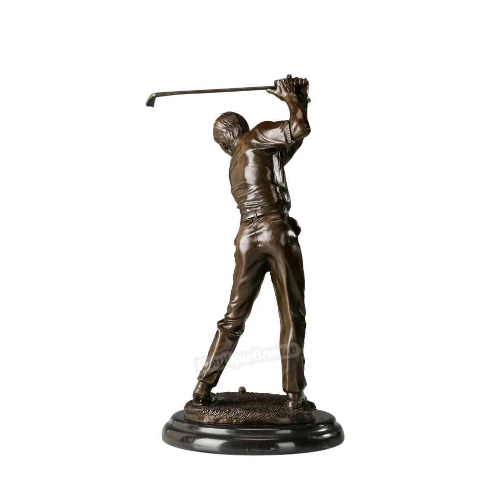 Large Male Golfer Bronze Statue Sculpture Home Decoration Modern Sport Man Art for Office Desktop Upscale Gifts
Large Male Golfer Bronze Statue Sculpture Home Decoration Modern Sport Man Art for Office Desktop Upscale Gifts