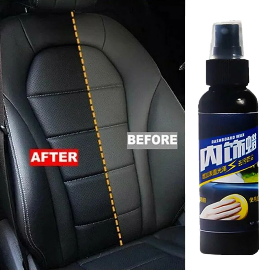 120ml Car Interior Spray Wax Maintenance Tool Car Seat Leather Restoreration Plastic Restore Renew Tool Cleaning Spray
120ml Car Interior Spray Wax Maintenance Tool Car Seat Leather Restoreration Plastic Restore Renew Tool Cleaning Spray