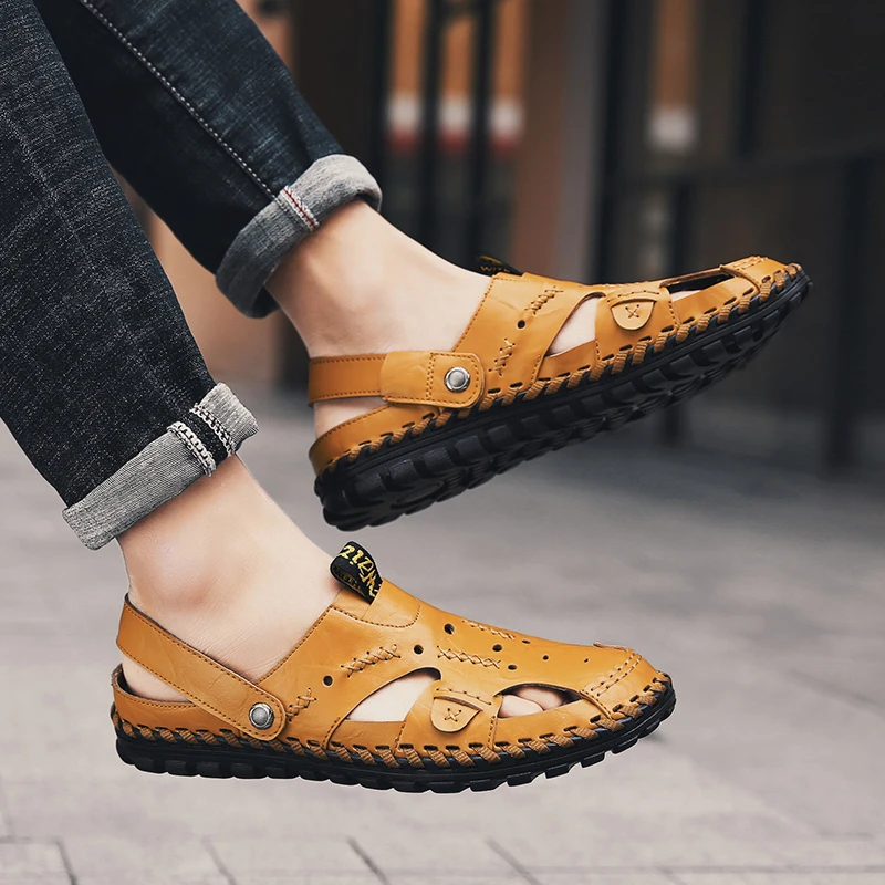 Luxury Sandals Men Men Sandal Shoes Mens Walking Sandals Sandalia Masculina De Praia Male Leather Summer Big Beach Gladiator
Luxury Sandals Men Men Sandal Shoes Mens Walking Sandals Sandalia Masculina De Praia Male Leather Summer Big Beach Gladiator