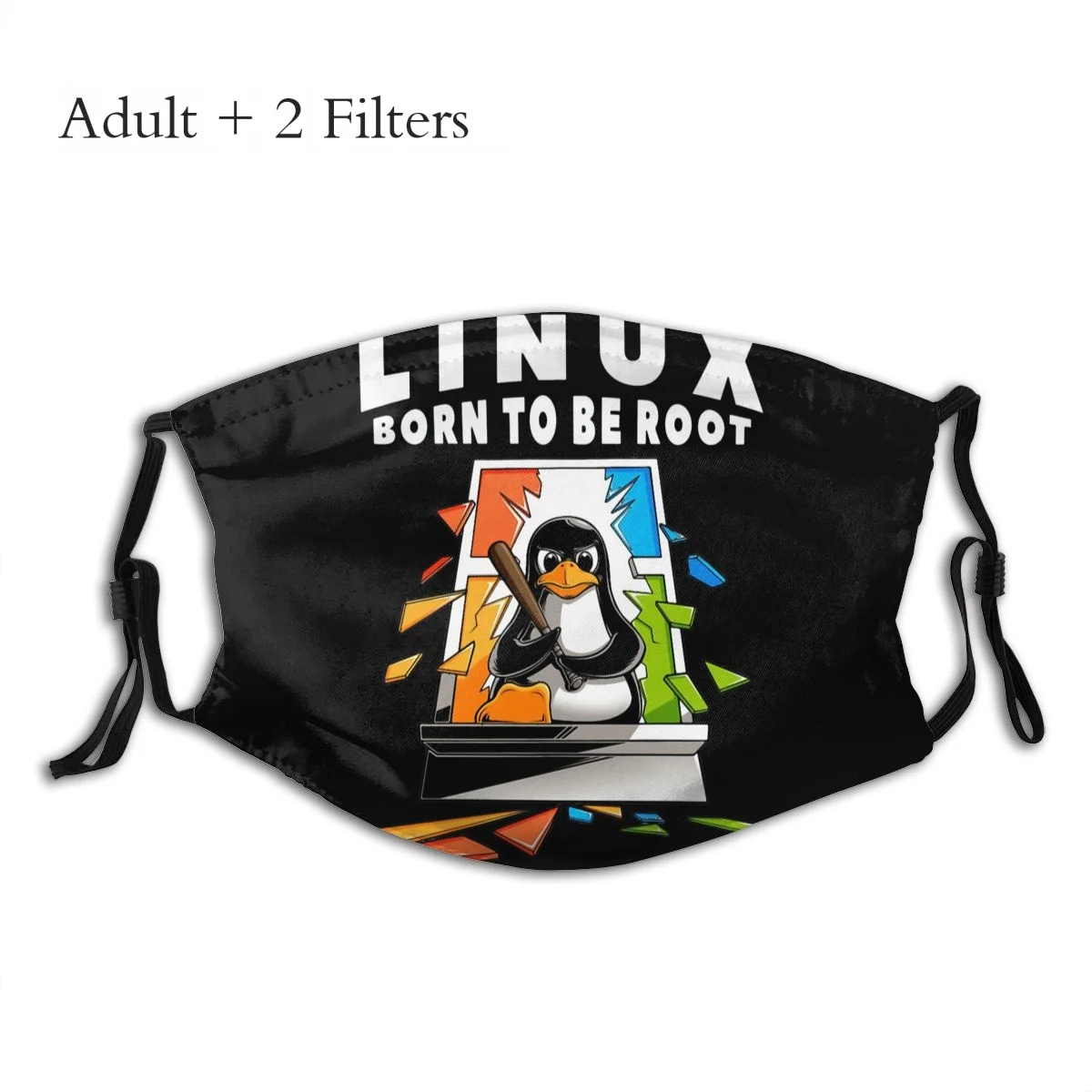 Window Crash Root Illustration Unisex Mask Linux Operating System Tux Penguin Lavabili Pattern Cotton Respirator With Filters
Window Crash Root Illustration Unisex Mask Linux Operating System Tux Penguin Lavabili Pattern Cotton Respirator With Filters