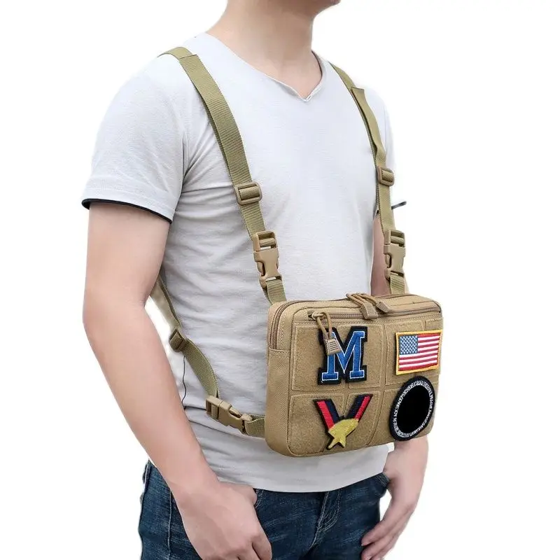 Functional Tactical Chest Bag Military Quick Take Off Portable Tool Bag Training Running Hunting Cell Phone Pockets
Functional Tactical Chest Bag Military Quick Take Off Portable Tool Bag Training Running Hunting Cell Phone Pockets